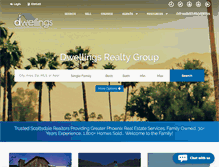 Tablet Screenshot of dwellingsaz.com